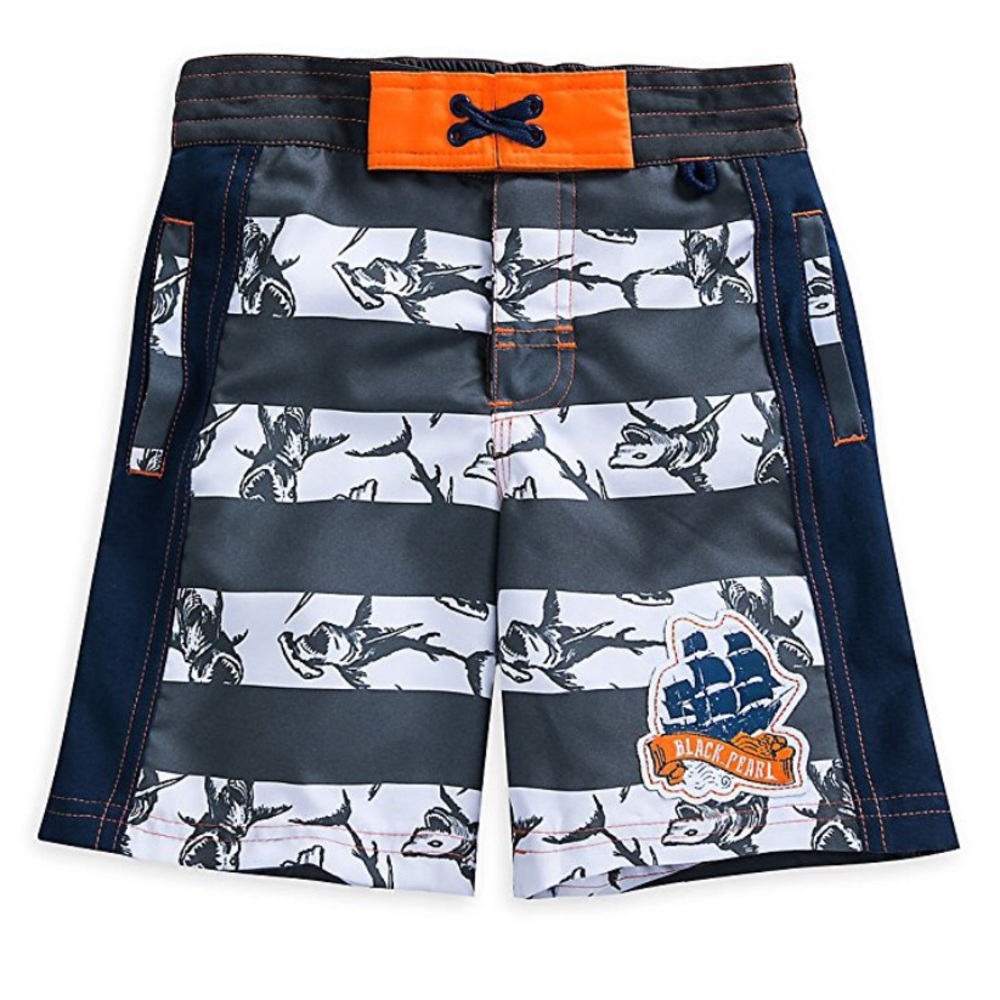 Pirates of the Caribbean Swim Trunks. Size 3